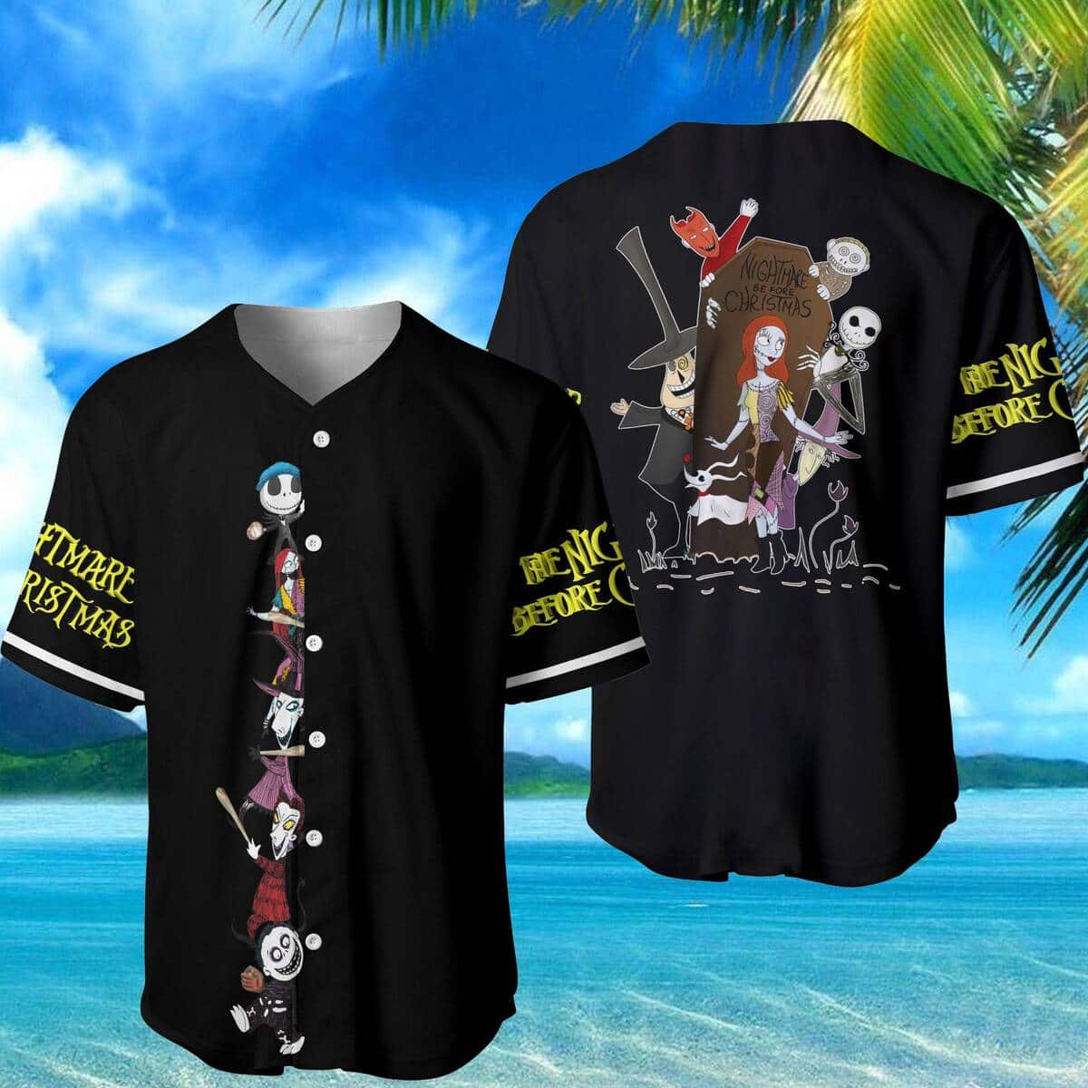 Jack Skellington Baseball Jersey Sally The Nightmare Before Christmas Gift For Best Friend Jack Skellington Baseball Jersey Sally The Nightmare Before Christmas Gift For Best Friend