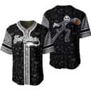 Halloween Jack Skellington Baseball Jersey The Nightmare Before Christmas Gift For Fans Halloween Jack Skellington Baseball Jersey The Nightmare Before Christmas Gift For Fans