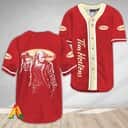 Red Jason Voorhees Baseball Jersey Tim Hortons Gift For Family Red Jason Voorhees Baseball Jersey Tim Hortons Gift For Family