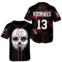 Jason Voorhees Baseball Jersey Friday The 13th Gift For Friends Jason Voorhees Baseball Jersey Friday The 13th Gift For Friends