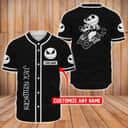 Customize Jack Skellington Baseball Jersey And Zero Pumpkin King Of Halloween Town Gift For Family Customize Jack Skellington Baseball Jersey And Zero Pumpkin King Of Halloween Town Gift For Family