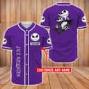 Customize Jack Skellington Baseball Jersey And Zero Pumpkin King Of Halloween Town Gift For Family Customize Jack Skellington Baseball Jersey And Zero Pumpkin King Of Halloween Town Gift For Family