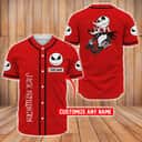 Customize Jack Skellington Baseball Jersey And Zero Pumpkin King Of Halloween Town Gift For Family Customize Jack Skellington Baseball Jersey And Zero Pumpkin King Of Halloween Town Gift For Family