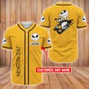 Customize Jack Skellington Baseball Jersey And Zero Pumpkin King Of Halloween Town Gift For Family Customize Jack Skellington Baseball Jersey And Zero Pumpkin King Of Halloween Town Gift For Family