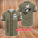 Customize Jack Skellington Baseball Jersey And Zero Pumpkin King Of Halloween Town Gift For Family Customize Jack Skellington Baseball Jersey And Zero Pumpkin King Of Halloween Town Gift For Family