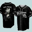 Customize Jack Skellington Baseball Jersey Tim Burton's The Nightmare Before Christmas Gift For Family Customize Jack Skellington Baseball Jersey Tim Burton's The Nightmare Before Christmas Gift For Family