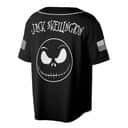 Custom Jack Skellington Baseball Jersey Halloween Town Gift For Sports Fans Custom Jack Skellington Baseball Jersey Halloween Town Gift For Sports Fans