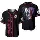 Halloween Jack Skellington Baseball Jersey And Sally The Nightmare Before Christmas Gift For Best Friend Halloween Jack Skellington Baseball Jersey And Sally The Nightmare Before Christmas Gift For Best Friend