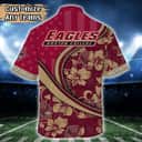 NCAA Boston College Eagles Hawaiian Shirt Custom Name Best Beach Gift For Boyfriend NCAA Boston College Eagles Hawaiian Shirt Custom Name Best Beach Gift For Boyfriend