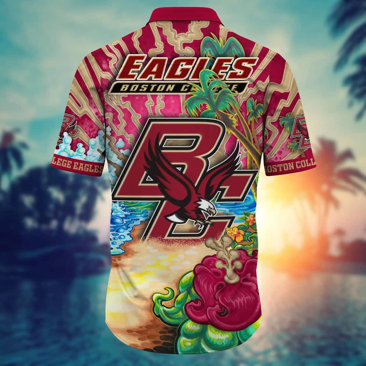Trending NCAA Boston College Eagles Hawaiian Shirt Gift For Summer Holiday Trending NCAA Boston College Eagles Hawaiian Shirt Gift For Summer Holiday