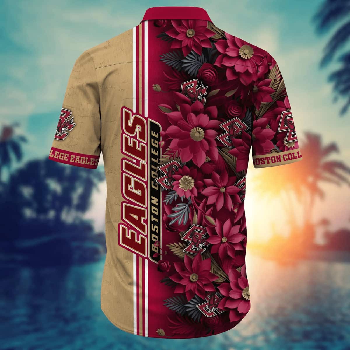 Stylish Aloha NCAA Boston College Eagles Hawaiian Shirt Gift For Beach Lovers Stylish Aloha NCAA Boston College Eagles Hawaiian Shirt Gift For Beach Lovers
