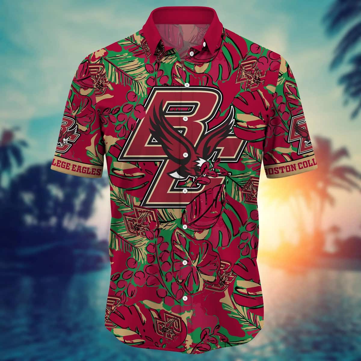 Colorful Aloha NCAA Boston College Eagles Hawaiian Shirt Trending Gift For Friend Colorful Aloha NCAA Boston College Eagles Hawaiian Shirt Trending Gift For Friend