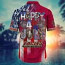 NCAA Boston College Eagles Hawaiian Shirt Happy 4th Of July Independence Day Gift For Dad NCAA Boston College Eagles Hawaiian Shirt Happy 4th Of July Independence Day Gift For Dad