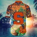Colorful NCAA Syracuse Orange Hawaiian Shirt Trendy Summer Gift For Boyfriend