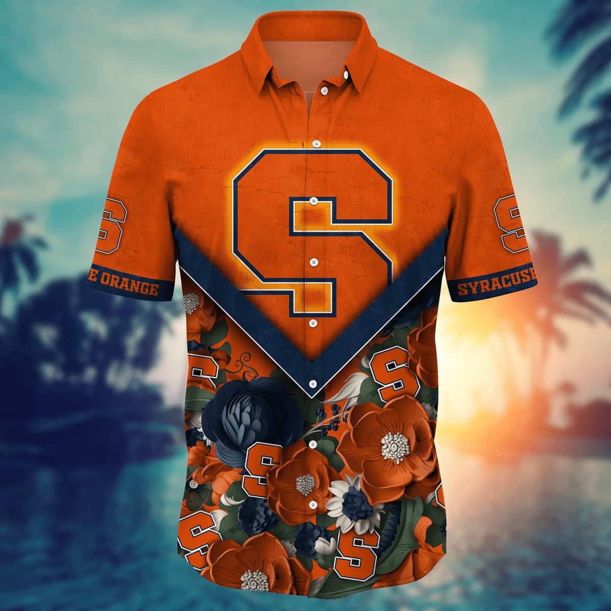 Trending Aloha NCAA Syracuse Orange Hawaiian Shirt Beach Gift For Friend Trending Aloha NCAA Syracuse Orange Hawaiian Shirt Beach Gift For Friend