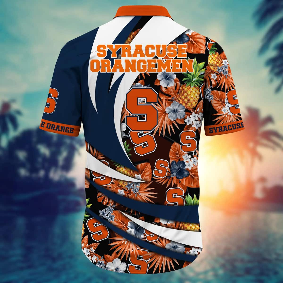 Summer Aloha NCAA Syracuse Orange Hawaiian Shirt Gift For Best Friend Summer Aloha NCAA Syracuse Orange Hawaiian Shirt Gift For Best Friend