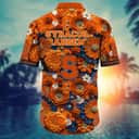 Floral Aloha NCAA Syracuse Orange Hawaiian Shirt Best Gift For Beach Lovers