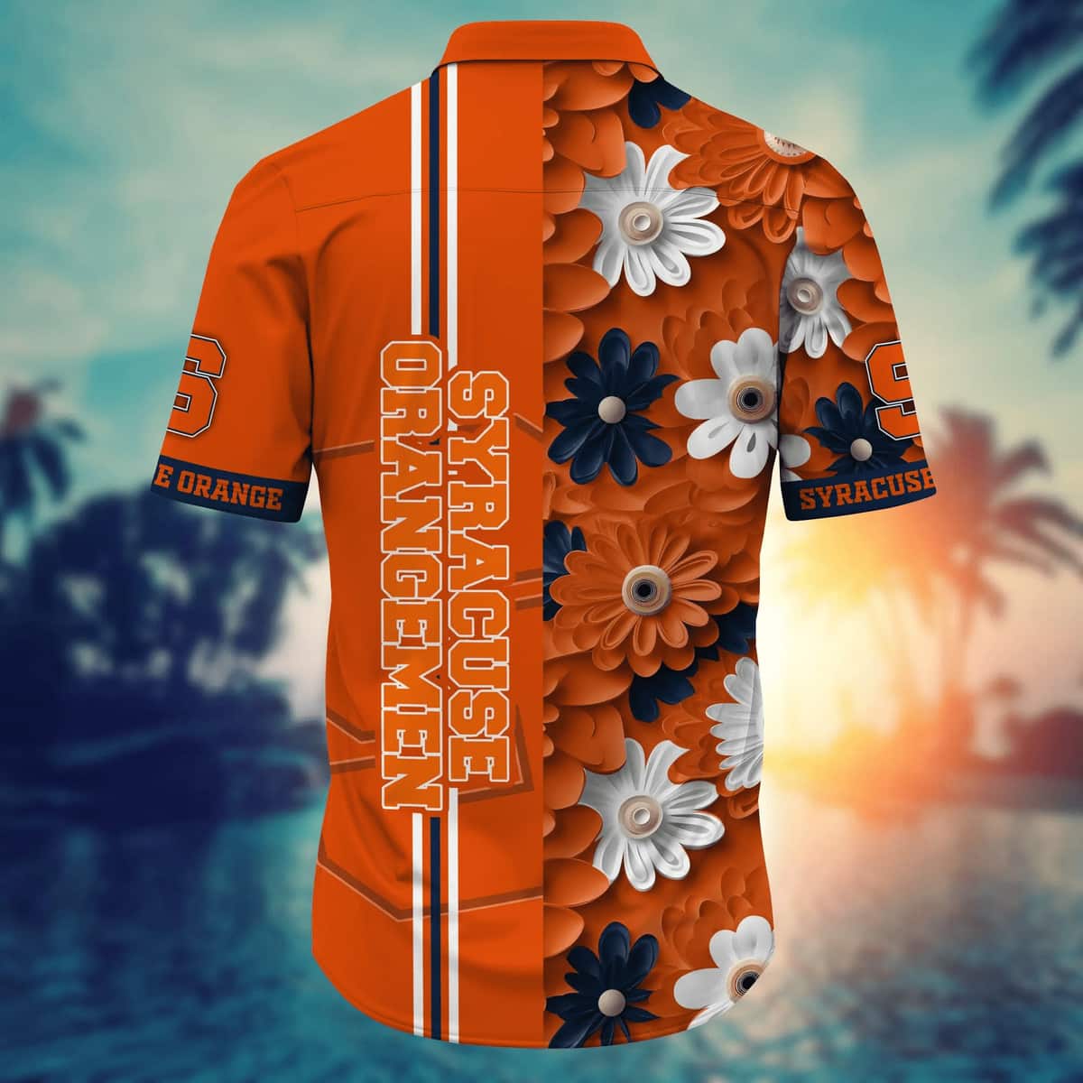 Floral Aloha NCAA Syracuse Orange Hawaiian Shirt Summer Lovers Gift Floral Aloha NCAA Syracuse Orange Hawaiian Shirt Summer Lovers Gift