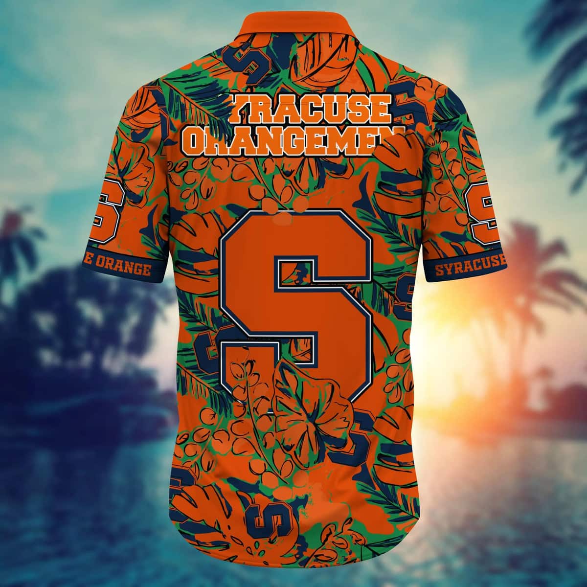 Colorful Aloha NCAA Syracuse Orange Hawaiian Shirt Gift For Beach Vacation Colorful Aloha NCAA Syracuse Orange Hawaiian Shirt Gift For Beach Vacation