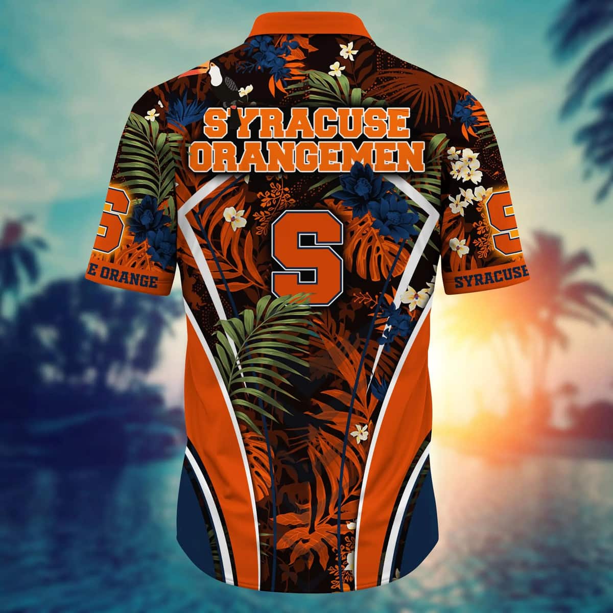 Trending Aloha NCAA Syracuse Orange Hawaiian Shirt Tropical Palm Leaves Beach Lovers Gift Trending Aloha NCAA Syracuse Orange Hawaiian Shirt Tropical Palm Leaves Beach Lovers Gift