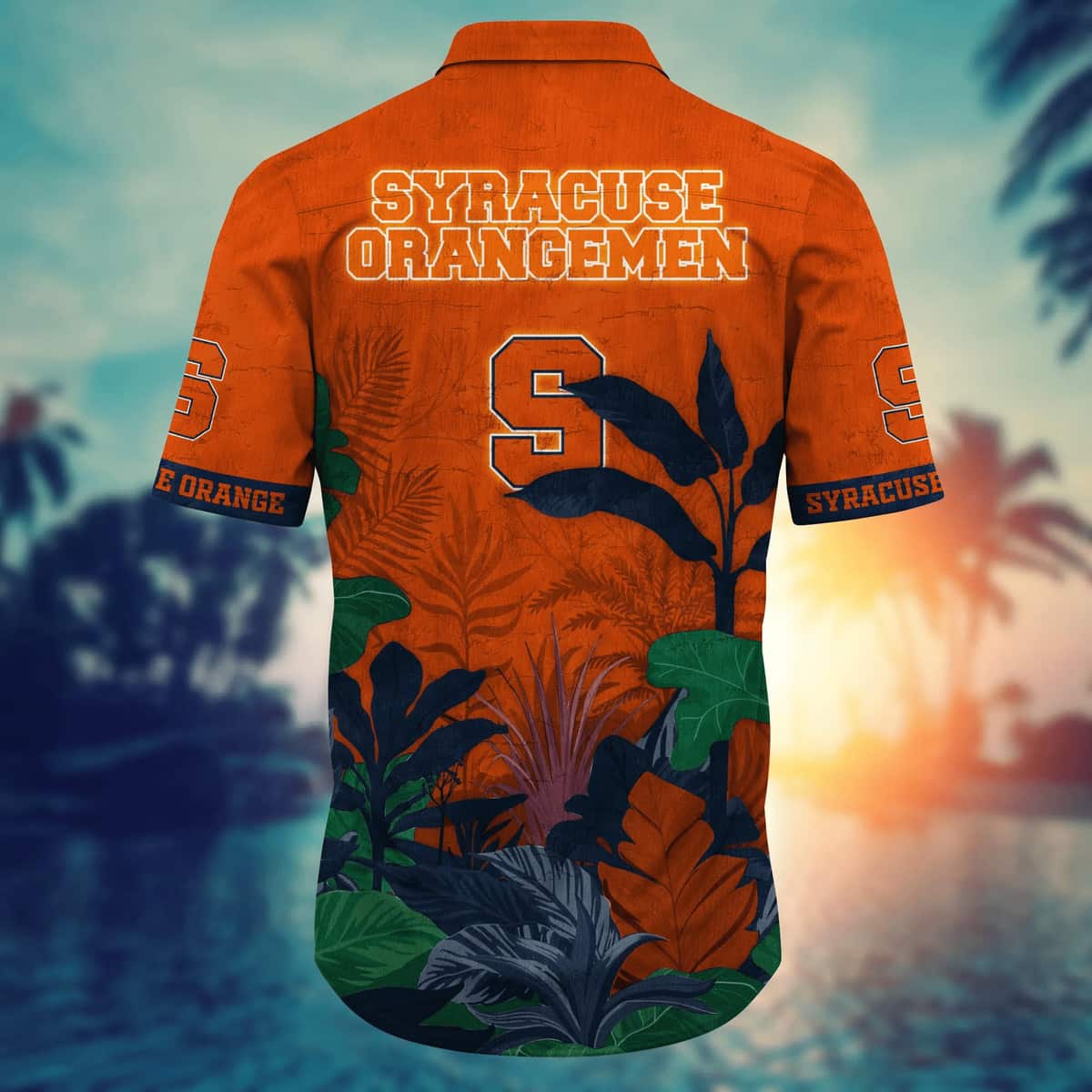 Tropical Aloha NCAA Syracuse Orange Hawaiian Shirt Cool Gift For Beach Trip Tropical Aloha NCAA Syracuse Orange Hawaiian Shirt Cool Gift For Beach Trip