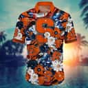 Aloha NCAA Syracuse Orange Hawaiian Shirt Independence Day Gift For Boyfriend