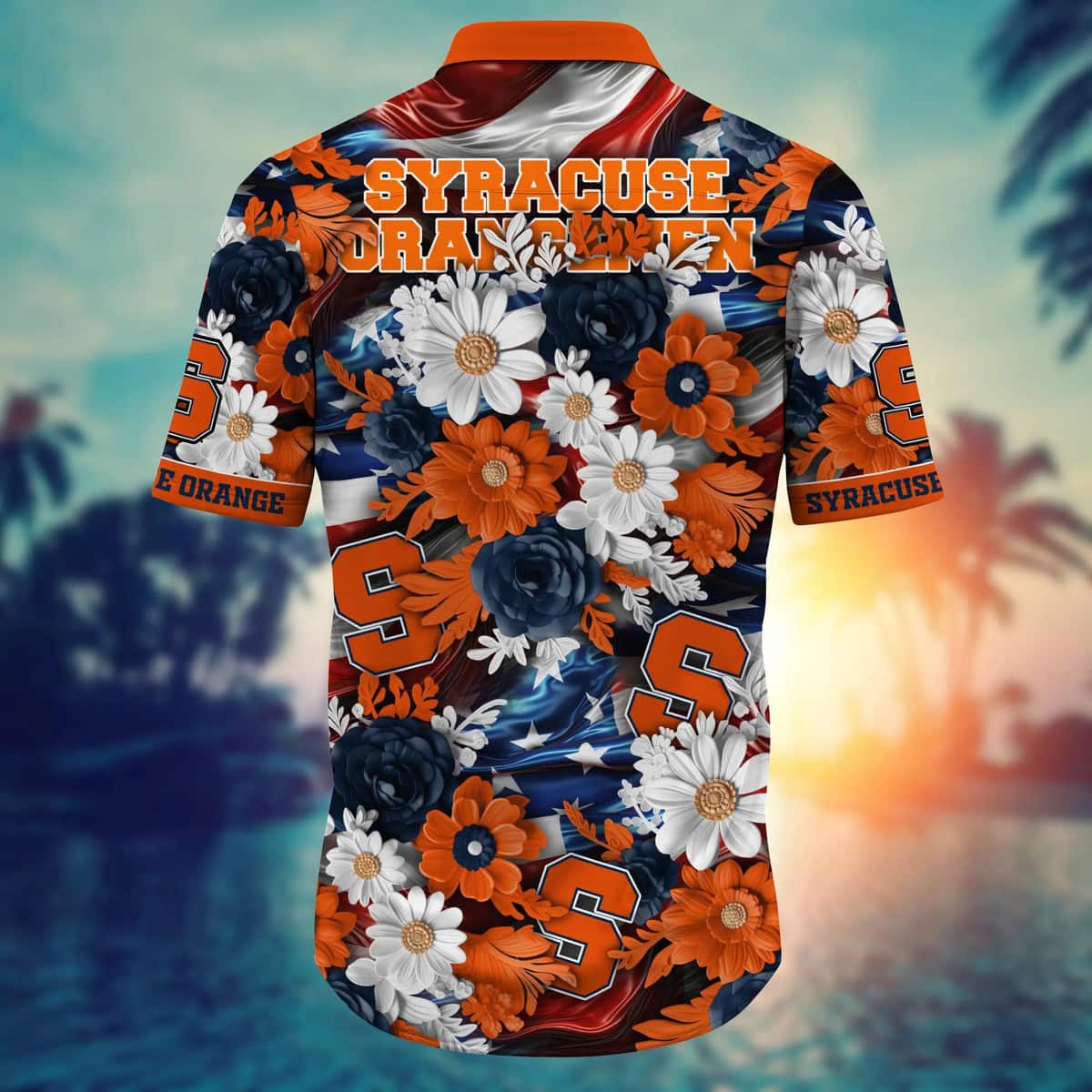 Aloha NCAA Syracuse Orange Hawaiian Shirt Independence Day Gift For Boyfriend Aloha NCAA Syracuse Orange Hawaiian Shirt Independence Day Gift For Boyfriend