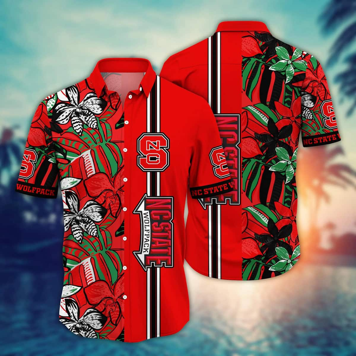 NC State Wolfpack NCAA Hawaiian Shirt Trendy Summer Gift For Family