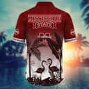 Vintage Aloha NCAA Mississippi State Bulldogs Hawaiian Shirt Trendy Gift For Family Vintage Aloha NCAA Mississippi State Bulldogs Hawaiian Shirt Trendy Gift For Family