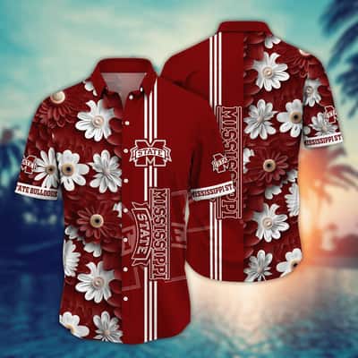 NCAA Mississippi State Bulldogs Hawaiian Shirt Summer Holiday Gift