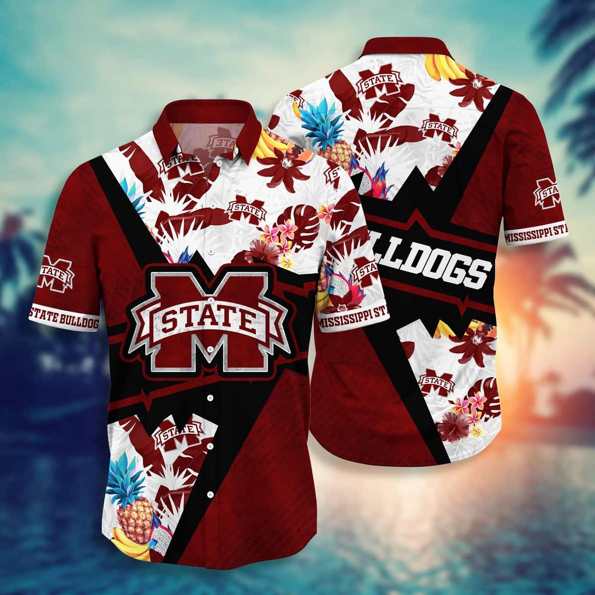 NCAA Mississippi State Bulldogs Hawaiian Shirt Summer Gift For Cool Friends
