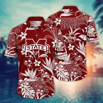 NCAA Mississippi State Bulldogs Hawaiian Shirt Practical Beach Gift For Dad NCAA Mississippi State Bulldogs Hawaiian Shirt Practical Beach Gift For Dad