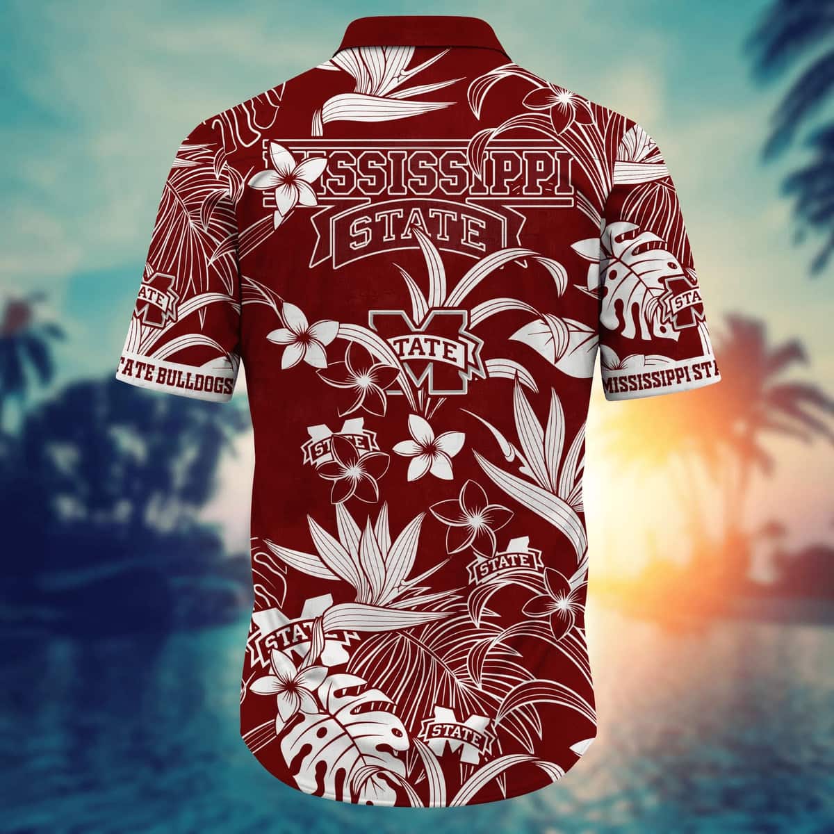 NCAA Mississippi State Bulldogs Hawaiian Shirt Practical Beach Gift For Dad NCAA Mississippi State Bulldogs Hawaiian Shirt Practical Beach Gift For Dad