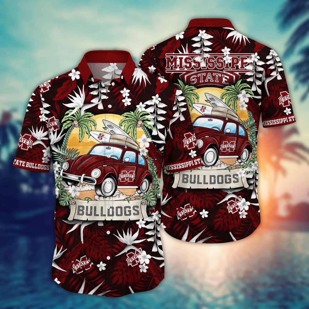 Summer Aloha NCAA Mississippi State Bulldogs Hawaiian Shirt Cool Gift For Friend