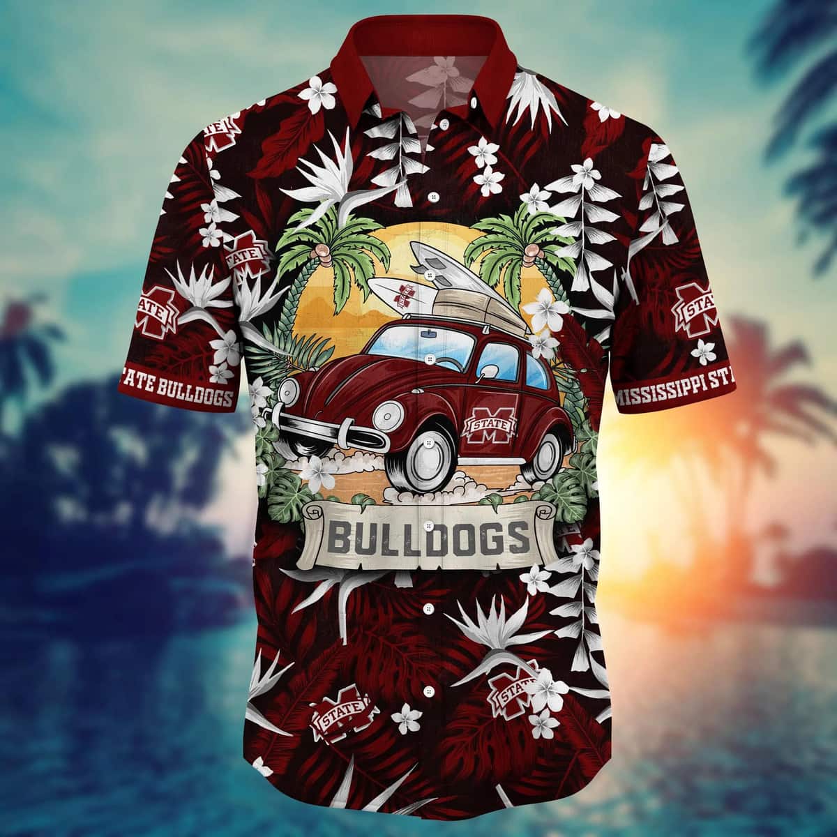 Summer Aloha NCAA Mississippi State Bulldogs Hawaiian Shirt Cool Gift For Friend Summer Aloha NCAA Mississippi State Bulldogs Hawaiian Shirt Cool Gift For Friend