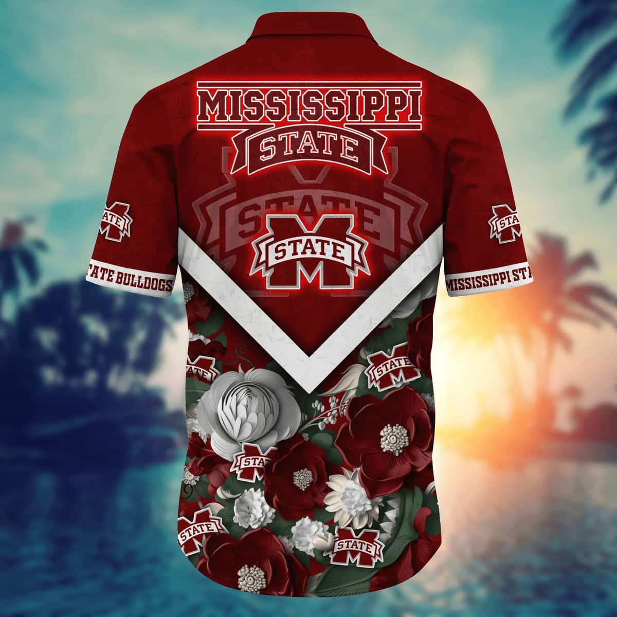 NCAA Mississippi State Bulldogs Hawaiian Shirt Gift For Summer Lovers NCAA Mississippi State Bulldogs Hawaiian Shirt Gift For Summer Lovers