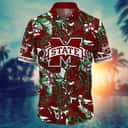 Trending Aloha NCAA Mississippi State Bulldogs Hawaiian Shirt Beach Gift For Friend