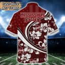 Floral Aloha NCAA Mississippi State Bulldogs Hawaiian Shirt Custom Name Gift For Boyfriend Floral Aloha NCAA Mississippi State Bulldogs Hawaiian Shirt Custom Name Gift For Boyfriend