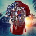 NCAA Mississippi State Bulldogs Hawaiian Shirt Happy 4th Of July Gift For Family NCAA Mississippi State Bulldogs Hawaiian Shirt Happy 4th Of July Gift For Family