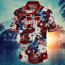 NCAA Mississippi State Bulldogs Hawaiian Shirt Independence Day Gift For Best Friend NCAA Mississippi State Bulldogs Hawaiian Shirt Independence Day Gift For Best Friend