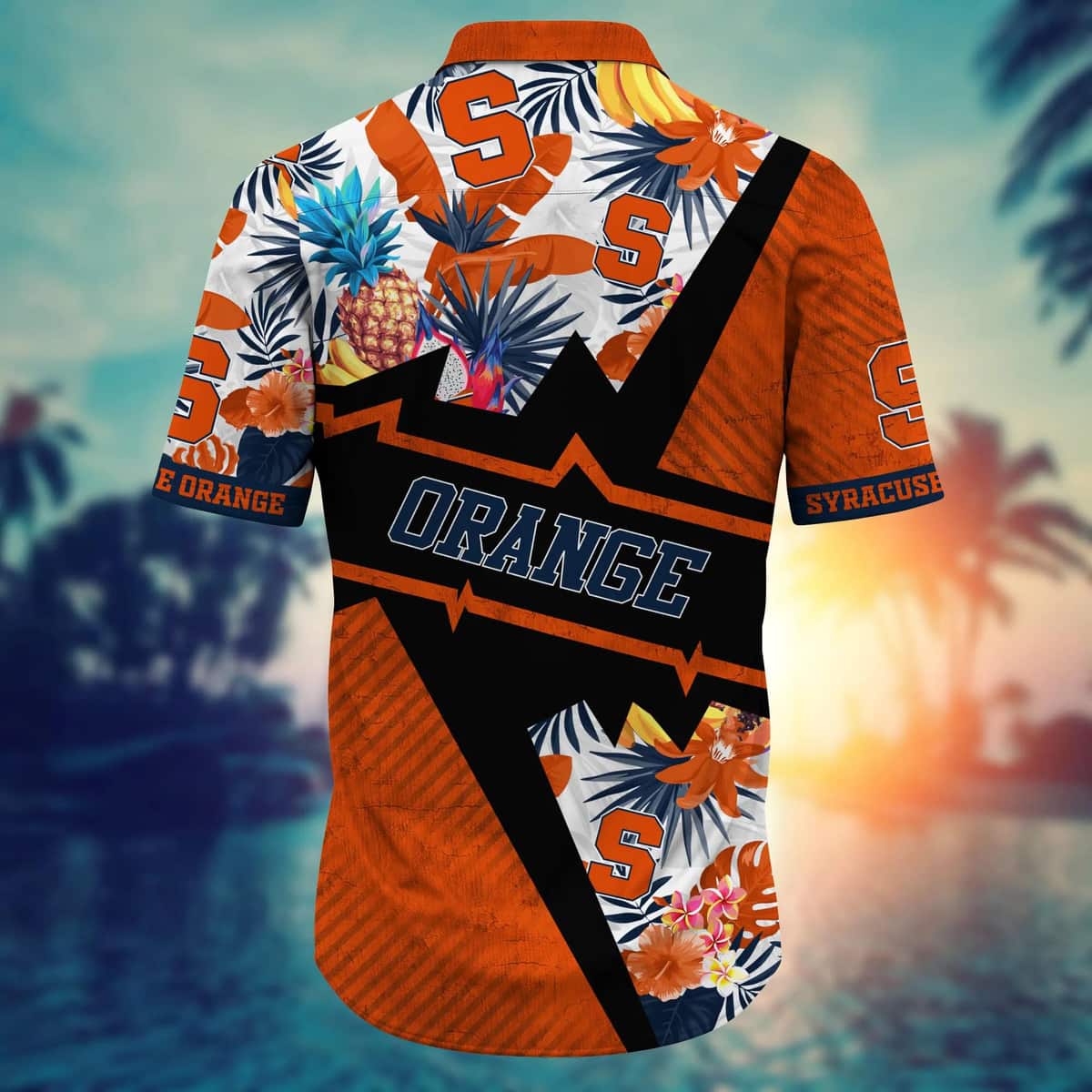 Tropical Aloha Syracuse Orange NCAA Hawaiian Shirt Gift For Beach Lovers Tropical Aloha Syracuse Orange NCAA Hawaiian Shirt Gift For Beach Lovers