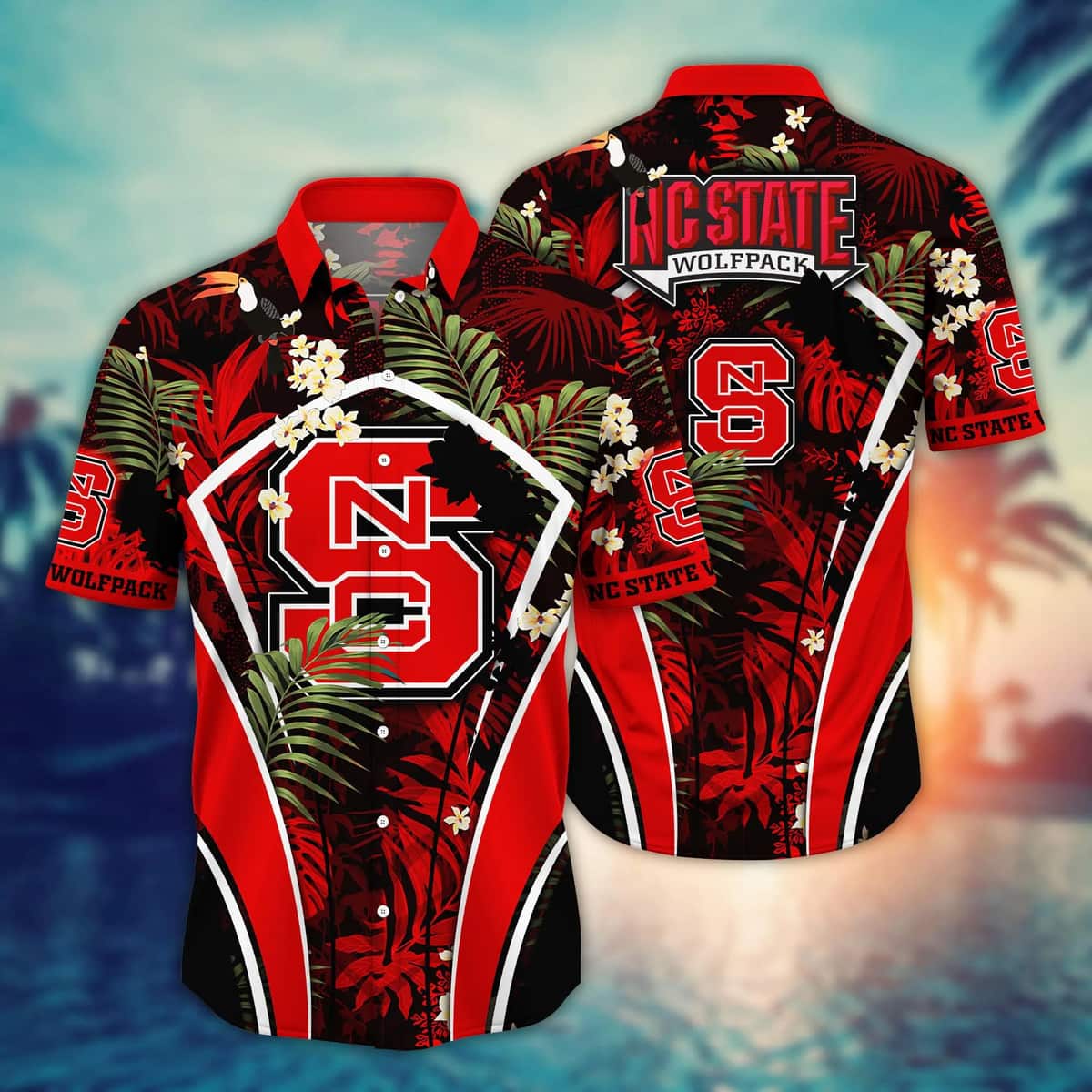 Trending Aloha NCAA NC State Wolfpack Hawaiian Shirt Gift For Summer Holiday