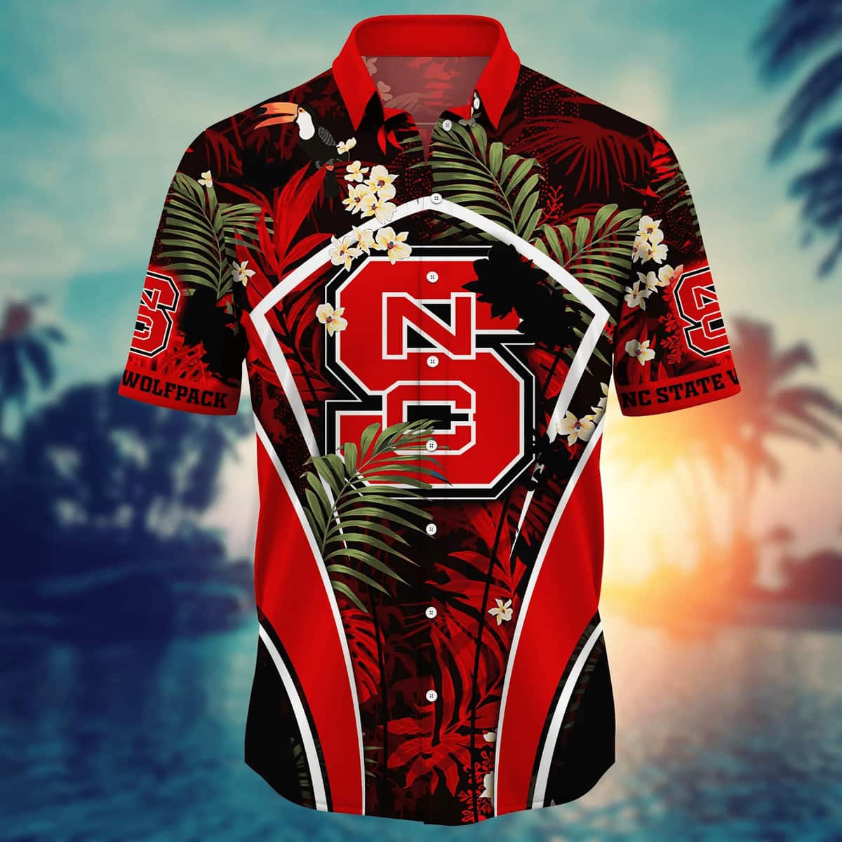 Trending Aloha NCAA NC State Wolfpack Hawaiian Shirt Gift For Summer Holiday Trending Aloha NCAA NC State Wolfpack Hawaiian Shirt Gift For Summer Holiday