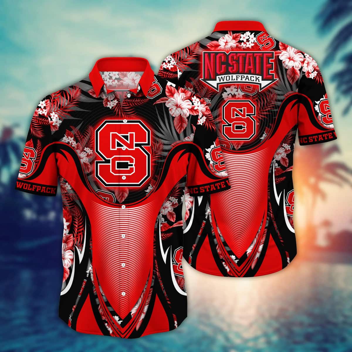 Stylish Aloha NCAA NC State Wolfpack Hawaiian Shirt Summer Gift For Friend