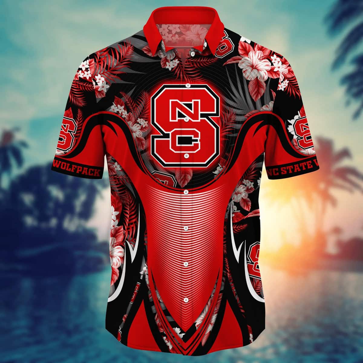 Stylish Aloha NCAA NC State Wolfpack Hawaiian Shirt Summer Gift For Friend Stylish Aloha NCAA NC State Wolfpack Hawaiian Shirt Summer Gift For Friend