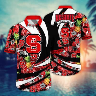 Summer Aloha NCAA NC State Wolfpack Hawaiian Shirt Pineapple Gift For Best Friend