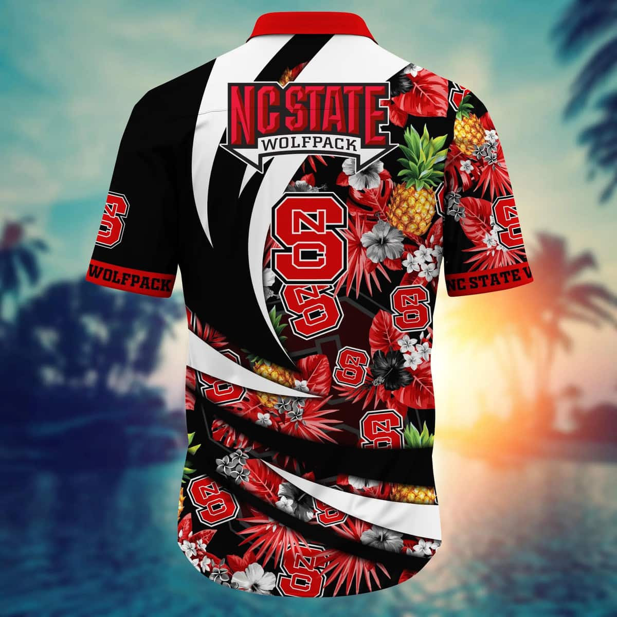 Summer Aloha NCAA NC State Wolfpack Hawaiian Shirt Pineapple Gift For Best Friend Summer Aloha NCAA NC State Wolfpack Hawaiian Shirt Pineapple Gift For Best Friend