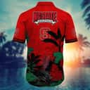 NCAA NC State Wolfpack Hawaiian Shirt Tropical Forest Gift For Summer Lovers