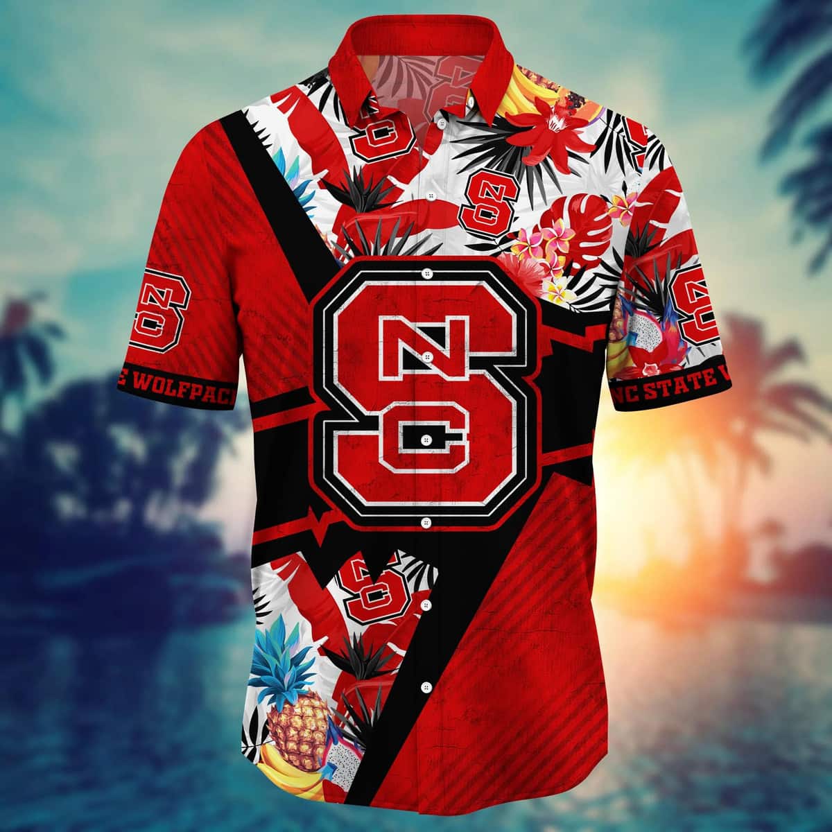 Trending Aloha NCAA NC State Wolfpack Hawaiian Shirt Gift For Beach Vacation Trending Aloha NCAA NC State Wolfpack Hawaiian Shirt Gift For Beach Vacation