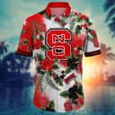 NCAA NC State Wolfpack Hawaiian Shirt Hibiscus Flowers Gift For Friends